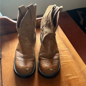 Ariat  Cow Girl Tan Leather Boots